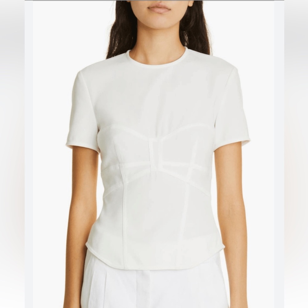 A.L.C. White corset top